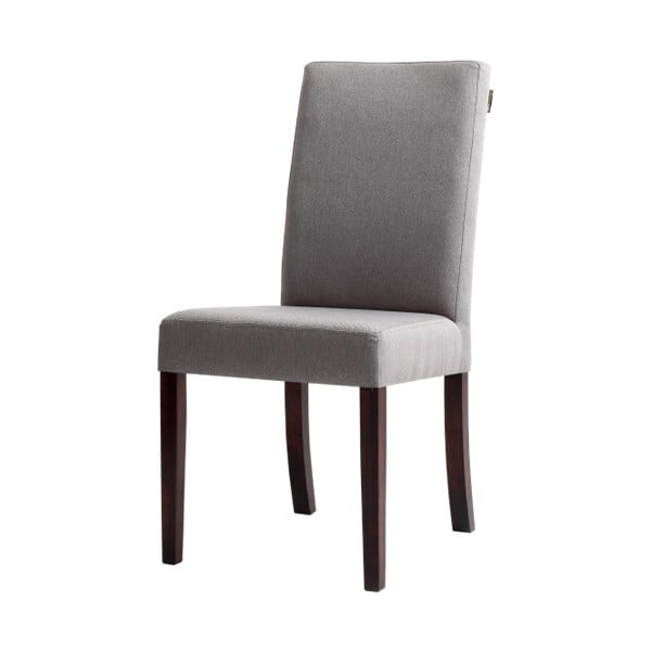 Siva stolica sa smeđim nogama Custom Form Wilton