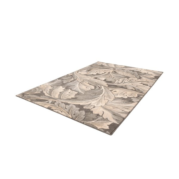 Sivi/bež vuneni tepih 200x300 cm Thea anthracite – Agnella-image-4