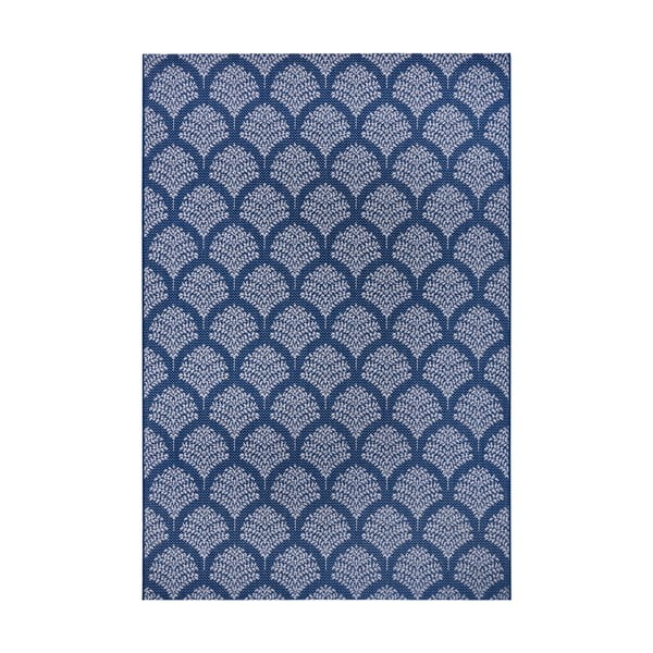 Plavi vanjski tepih Ragami Moscow, 80 x 150 cm