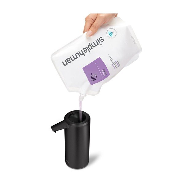 Mat crni željezni automatski dozator sapuna 266 ml – simplehuman-image-2