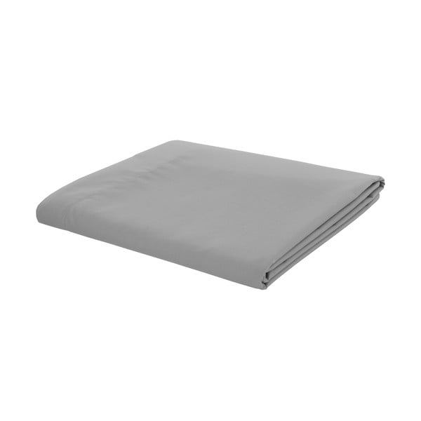 Siva plahta od perkala 180x260 cm Easy Iron Percale – Catherine Lansfield