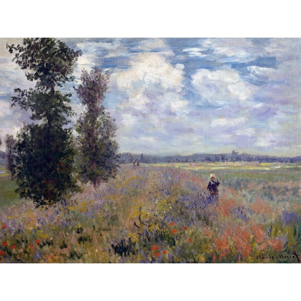 Reprodukcija slika Claudea Moneta - Polja maka kod Argenteuila, 60x45 cm