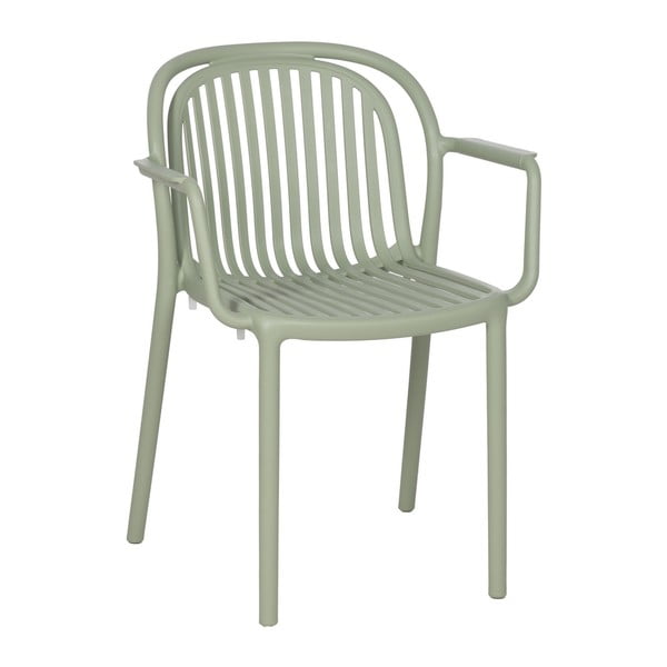 Zelena plastična blagovaonska stolica Alia – Ixia