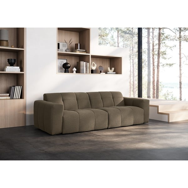 Smeđa sofa 250 cm Chess – Furninova -image-4