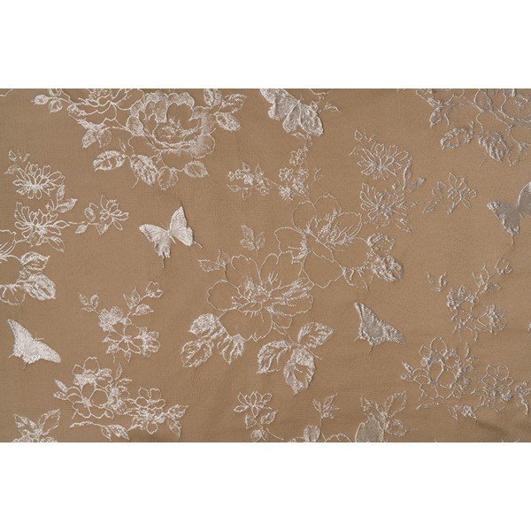 Bež zavjesa 135x260 cm Lillies – Mendola Fabrics-image-4
