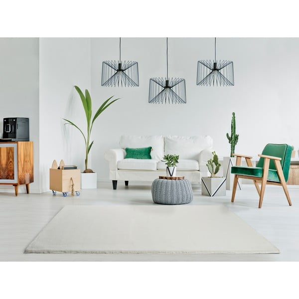 Bijeli tepih Universal Fox Liso, 80 x 150 cm-image-1