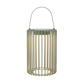 Zelena LED lanterna sa solarnim panel/s USB za eksterijer (visina 54 cm) Cavia – Markslöjd