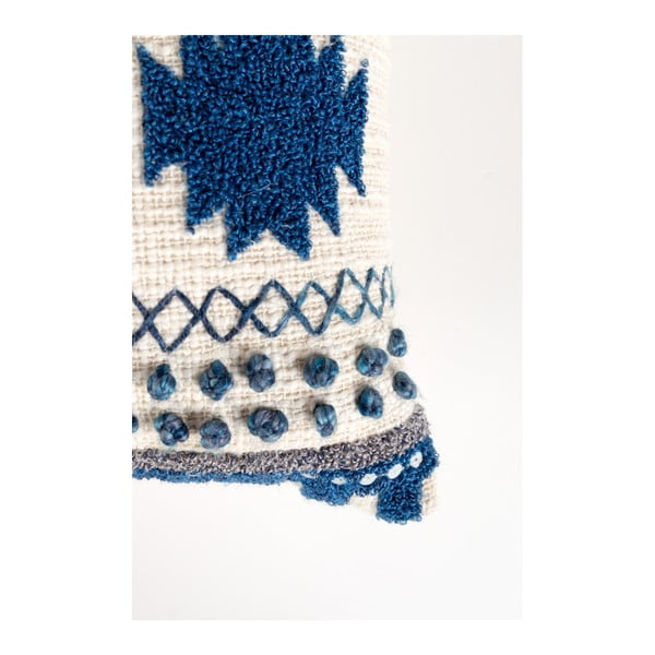 Plavi jastuk sa Zuiver Sala punjenjem, 65 x 30 cm-image-3