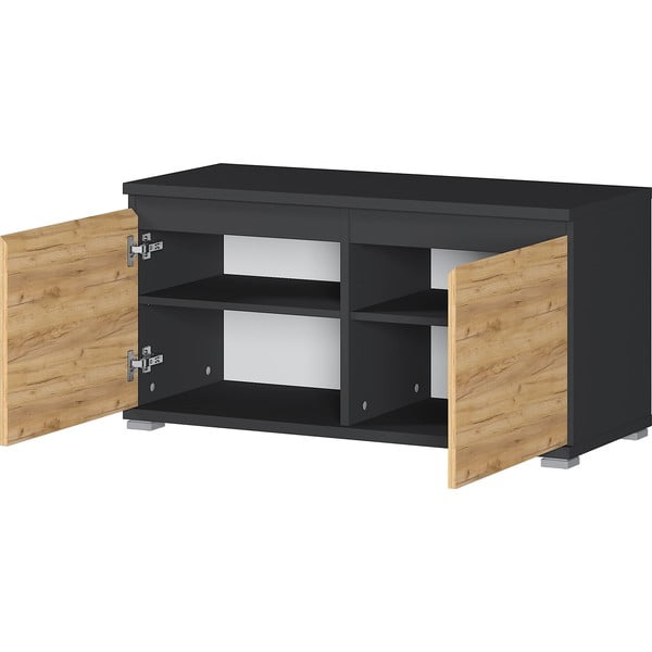 Ormarić za cipele u dekoru hrasta s klupom Lissabon - Germania-image-3