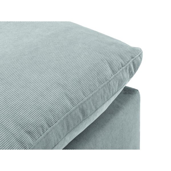 Svjetloplavi oboostrani kutni dio modularne sofe od samta Windsor & Co Sofas Galaxy-image-3