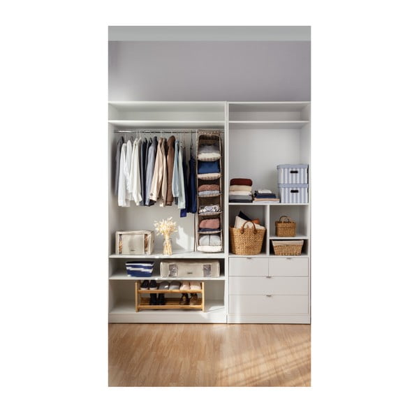 Kartonske kutije za pohranu u setu  2 kom s poklopcem Stripes – Compactor-image-3