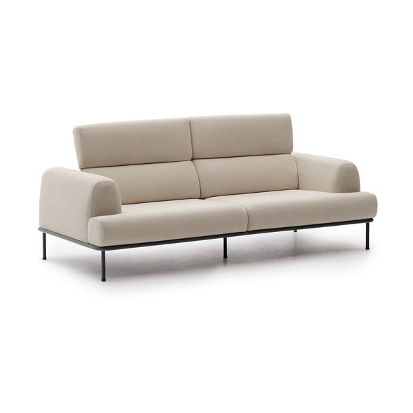 Bež sofa od šenila 234 cm Aurum – Kave Home-image-3