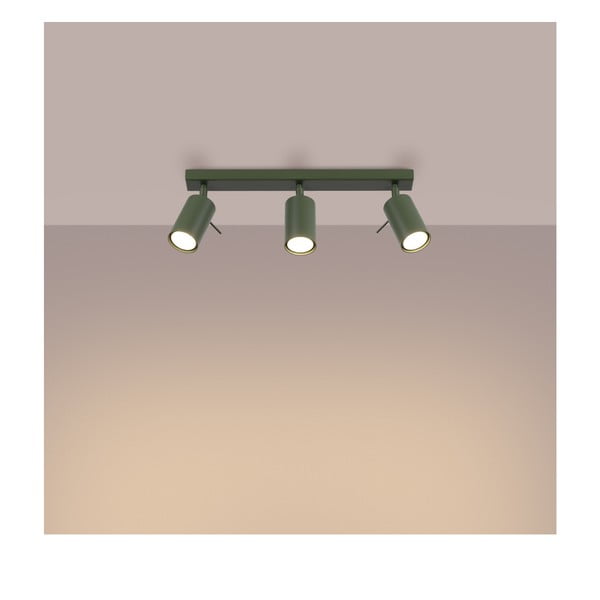 Zeleni reflektor 6x45 cm Etna – Sollux-image-2