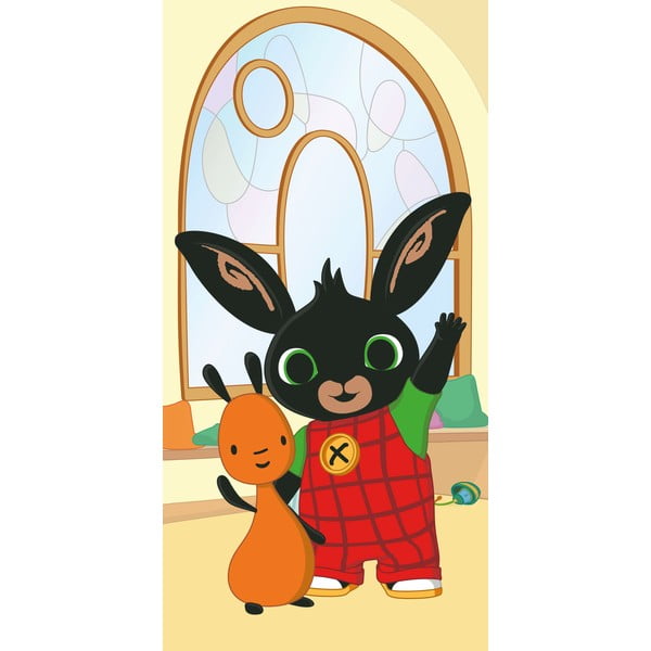 Pamučan dječji ručnik 70x140 cm Bing "Hoppity" – Jerry Fabrics