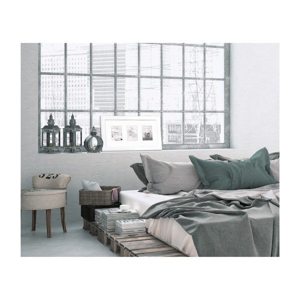 Bijeli okvir za fotografije Styler Malmo, 46 x 23 cm-image-1