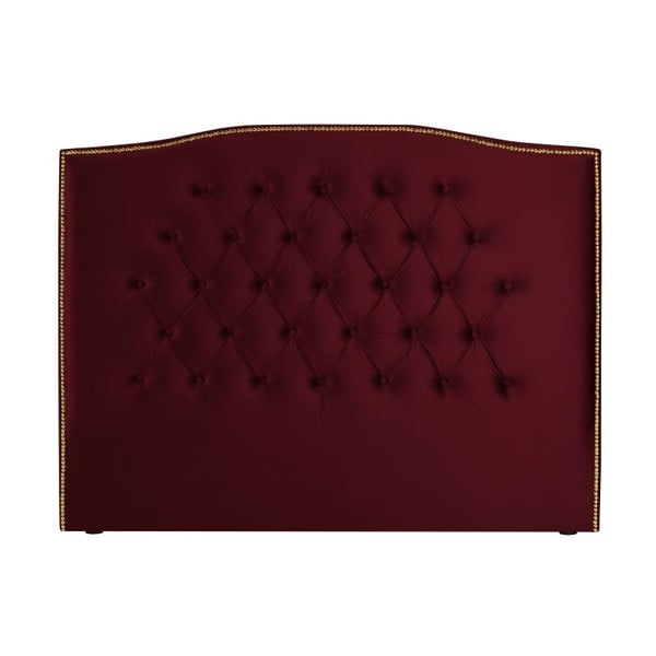 Crveno uzglavlje Mazzini Sofas Daisy, 160 x 120 cm