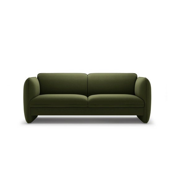 Zelena baršunasti sofa 204 cm Georgia – Micadoni 
