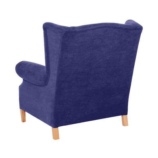 Plava fotelja Max Winzer Harvey Velor-image-2