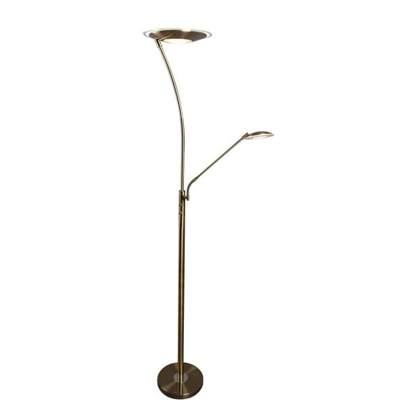 Podna svjetiljka u zlatnoj boji SULION Aron, visina 180 cm