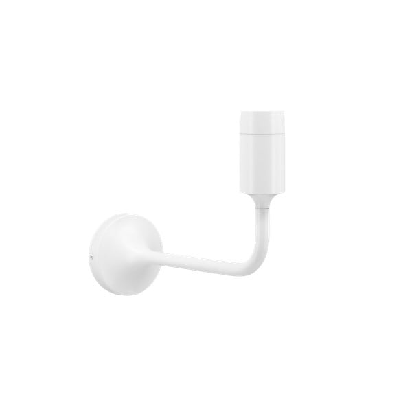 Bijela metalna zidna lampa bez sjenila Santé – UMAGE