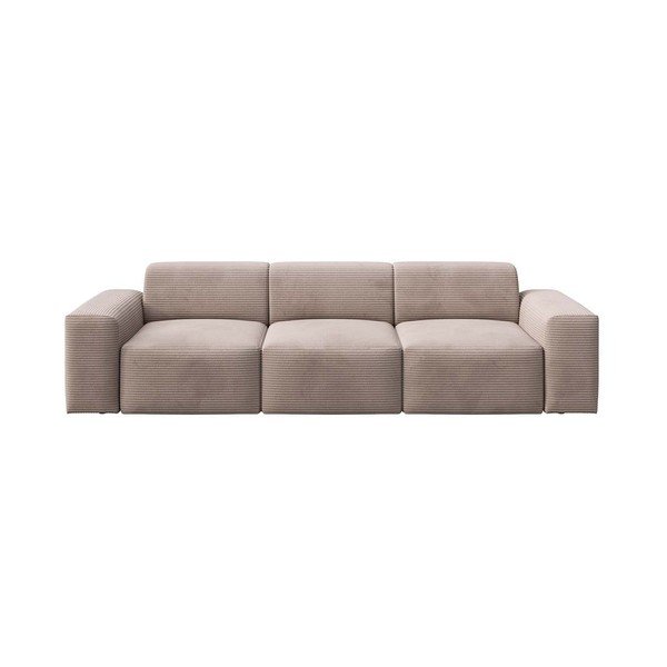 Bež sofa od samta 285 cm Villet – Rodier