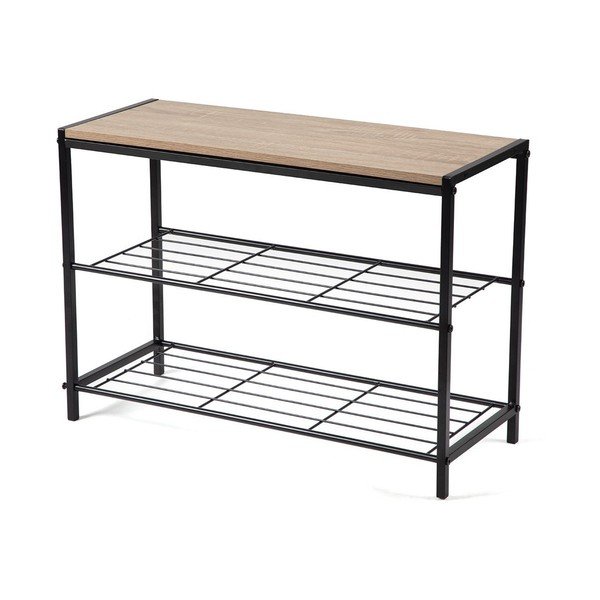 Crni željezni ormarić za cipele 63x44x30 cm Asten – Bonami Essentials