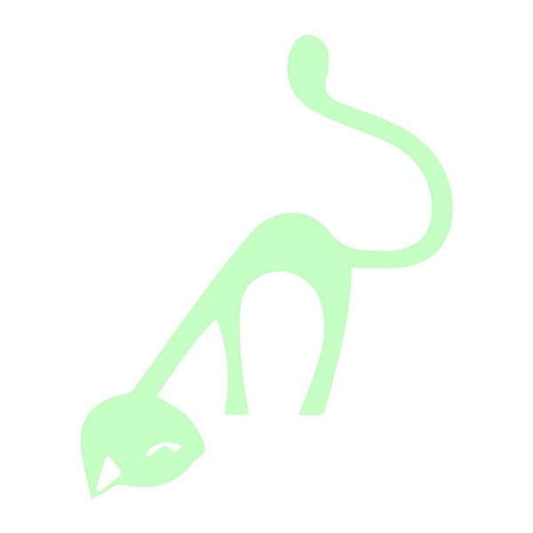 Ambiance svijetleća naljepnica Cute Cat-image-1