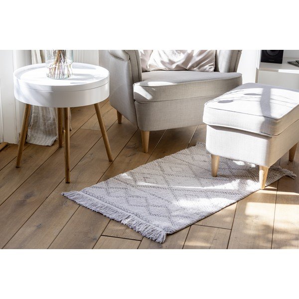 Siva kupaonska prostirka od organskog pamuka Wenko Urla, 60 x 90 cm-image-4