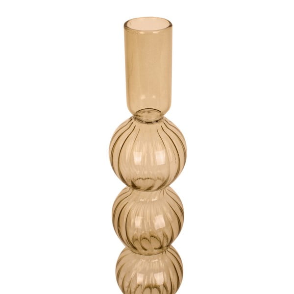 Svjetlosmeđi stakleni svijećnjak PT LIVING Bubbles-image-2