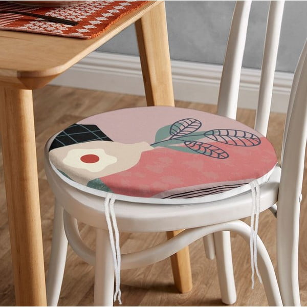 Jastuk za sjedenje ø 42 cm Illustrated Flower – Mila Home