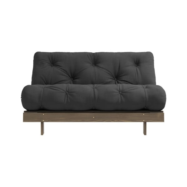 Crna sklopiva sofa 140 cm Roots – Karup Design