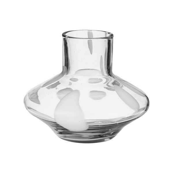 Staklena ručno izrađena vaza (visina 28 cm) Glom – noo.ma