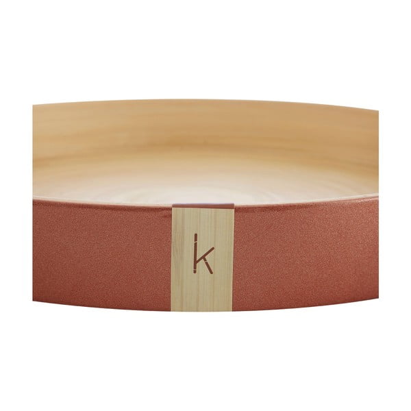 Poslužavnik od bambusa u brončanoj boji Premier Housewares ⌀ 35 cm-image-3