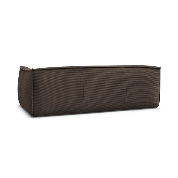 Smeđa sofa od samta 242 cm Giorgia – Bobochic Paris-image-4