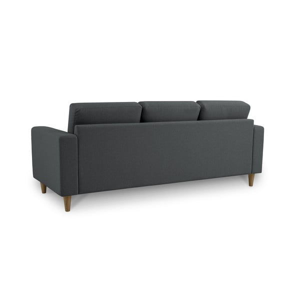Antracitno siva sofa 217 cm Focus – Scandic-image-3