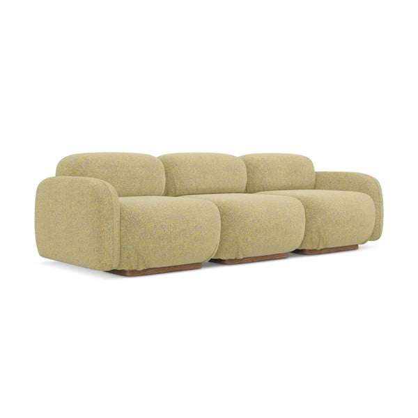 Žuta  sofa 270 cm Ailani – Makamii-image-2