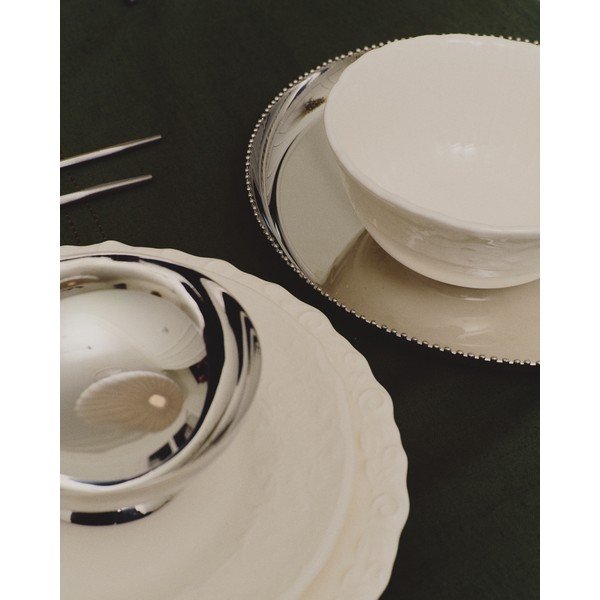 Pladanj od nehrđajućeg čelika za posluživanje ø 35,5 cm Nirela – Kave Home-image-4