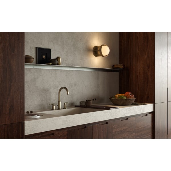 Zidna lampa s mogućnosti zatamnjivanja u zlatnoj boji Loop – tala-image-1