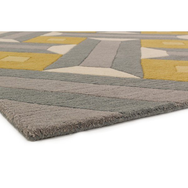 Sivo-žuti tepih Asiatic Carpets Motif, 160 x 230 cm-image-3