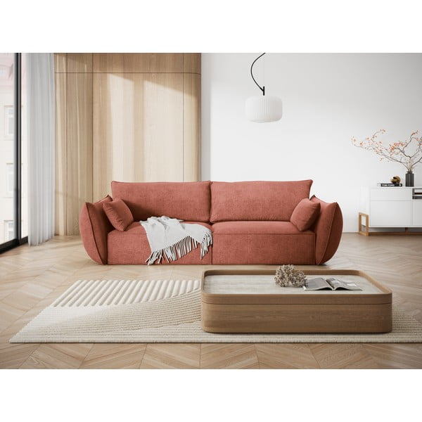 Crvena sofa 208 cm Vanda - Mazzini Sofas-image-1