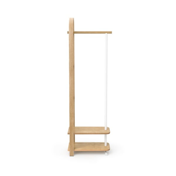 Set za hodnik od čvrste jeseni u prirodnoj boji 37x167x54 cm Bellwood – Umbra-image-2
