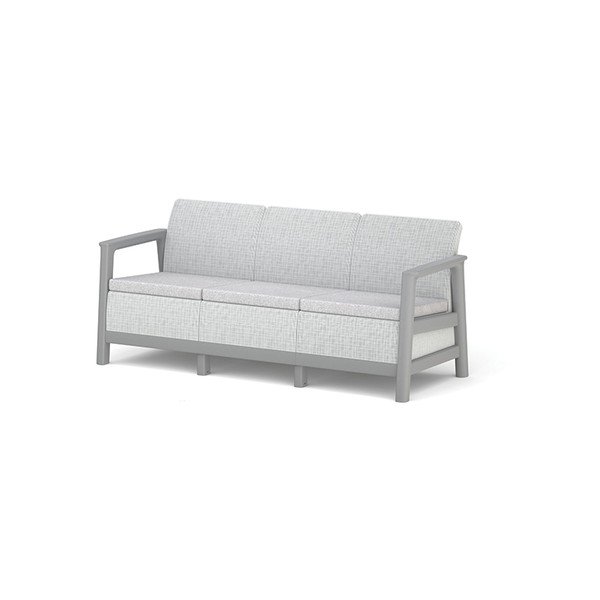 Svijetlo siva vrtna sofa Scandi Linea – Keter