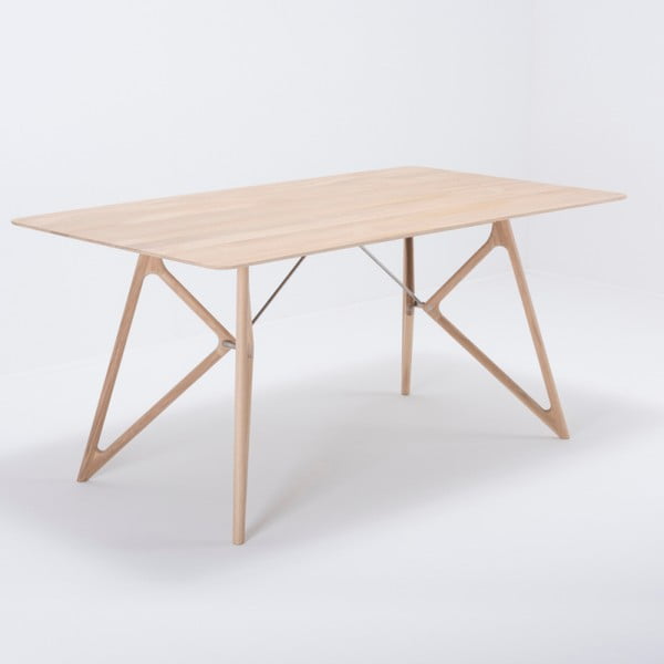 Blagovaonski stol od punog hrasta Gazzda Tink, 160 x 90 cm