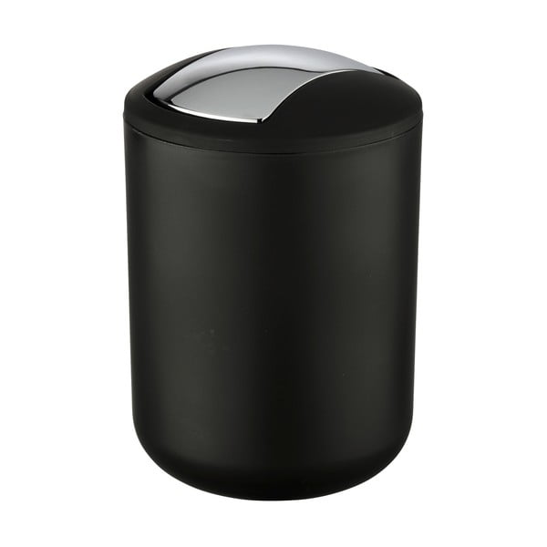 Crni plastičan set pribora za kupaonicu Brasil – Wenko-image-3