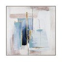 Ručno oslikana slika s okvirom/na platnu 88x88 cm Crown – Bizzotto