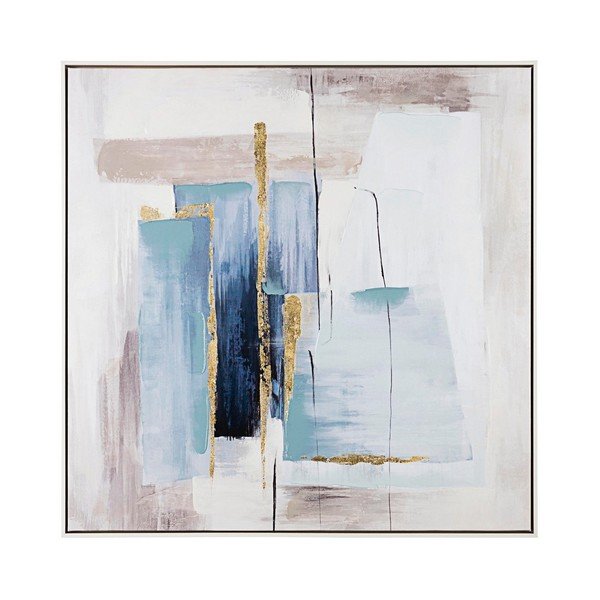 Ručno oslikana slika s okvirom/na platnu 88x88 cm Crown – Bizzotto