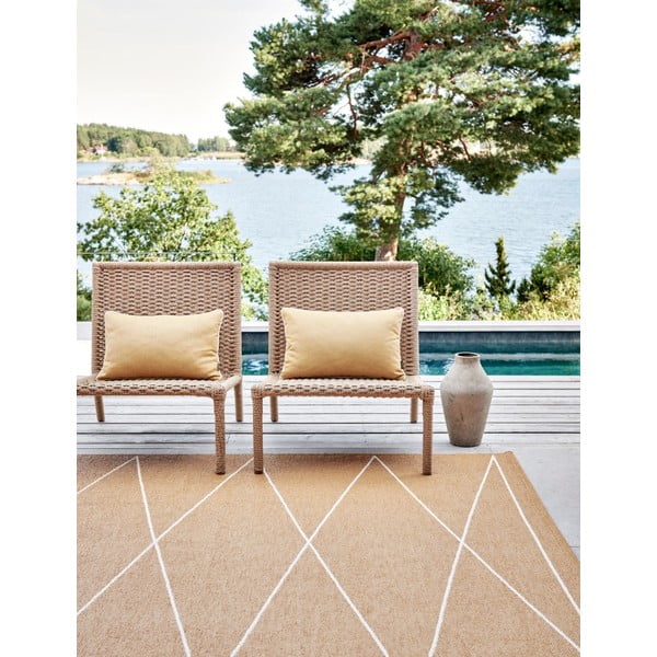 Vanjski jastuk 38x58 cm Sunny Amber – Pappelina-image-1