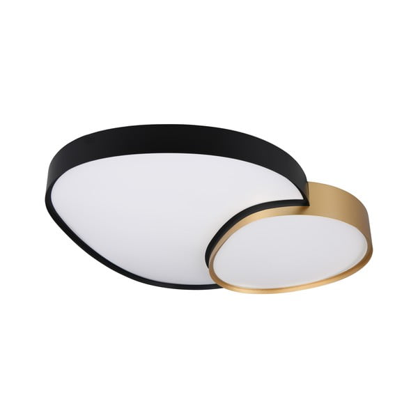 Crna/u zlatnoj boji LED stropna svjetiljka 63.5x77 cm Rise – Trio-image-3
