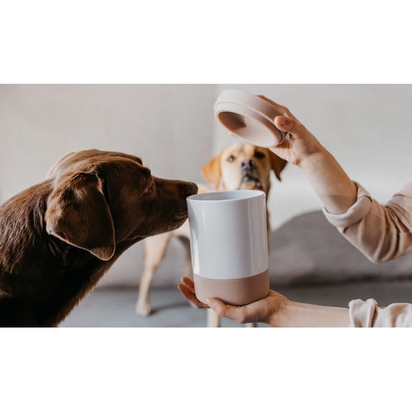 Posuda za poslastice za ljubimce Coppa Greige – MiaCara-image-1