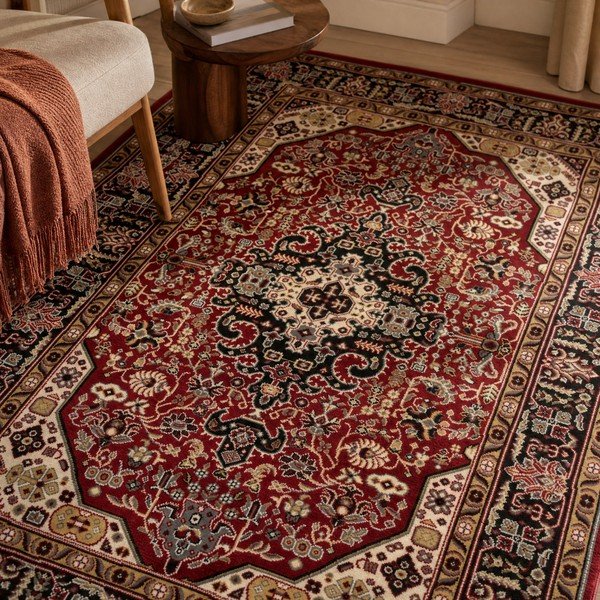Crveni tepih Nouristan Skazar Isfahan, 80 x 150 cm-image-1